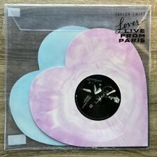Taylor Swift Lover (Live From Paris) Heart Shaped Vinyl 2xLP Sealed/Mint SEALED picture