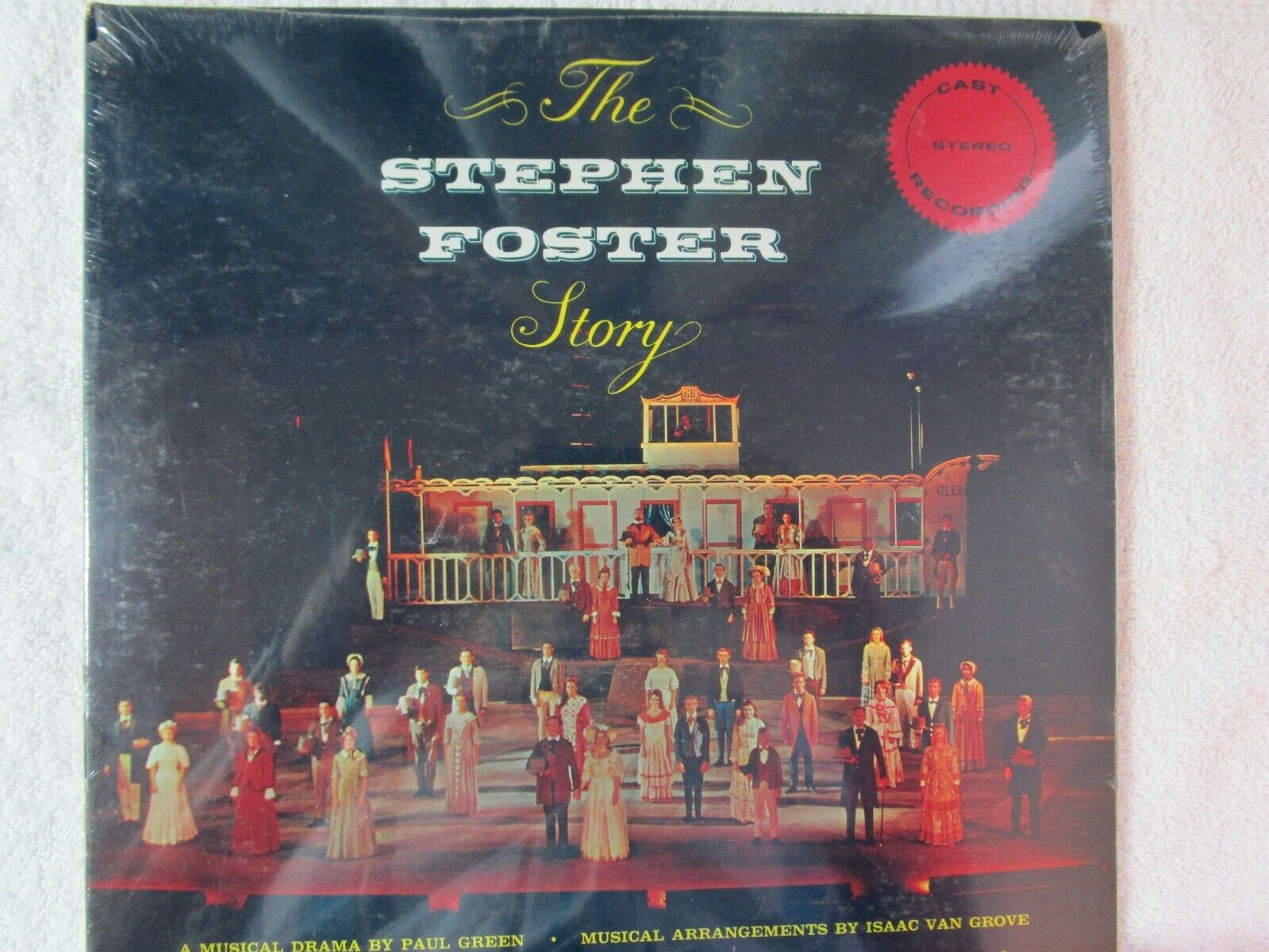 The Stephen Foster Story Cast Recording Vinyl LP Bardstown Kentucky 