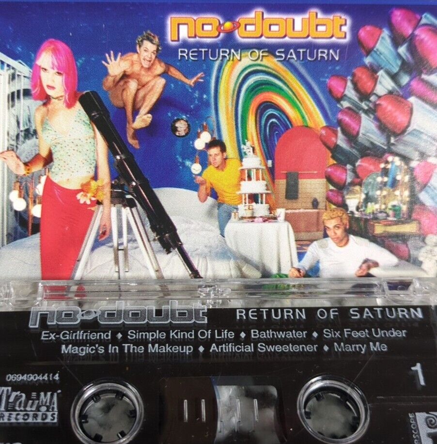 No Doubt Return To Saturn🪐Vintage Cassette Tape 2000