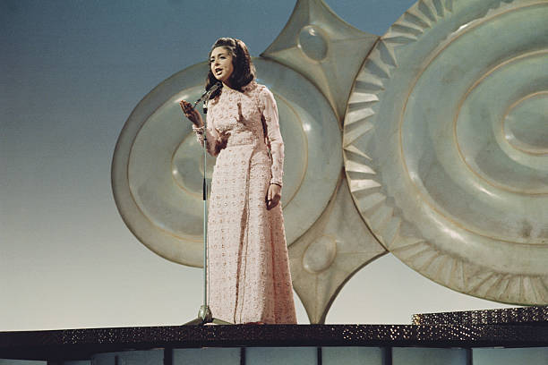 Irish singer Angela Farrell Eurovision Song Contest 1971 OLD PHOTO