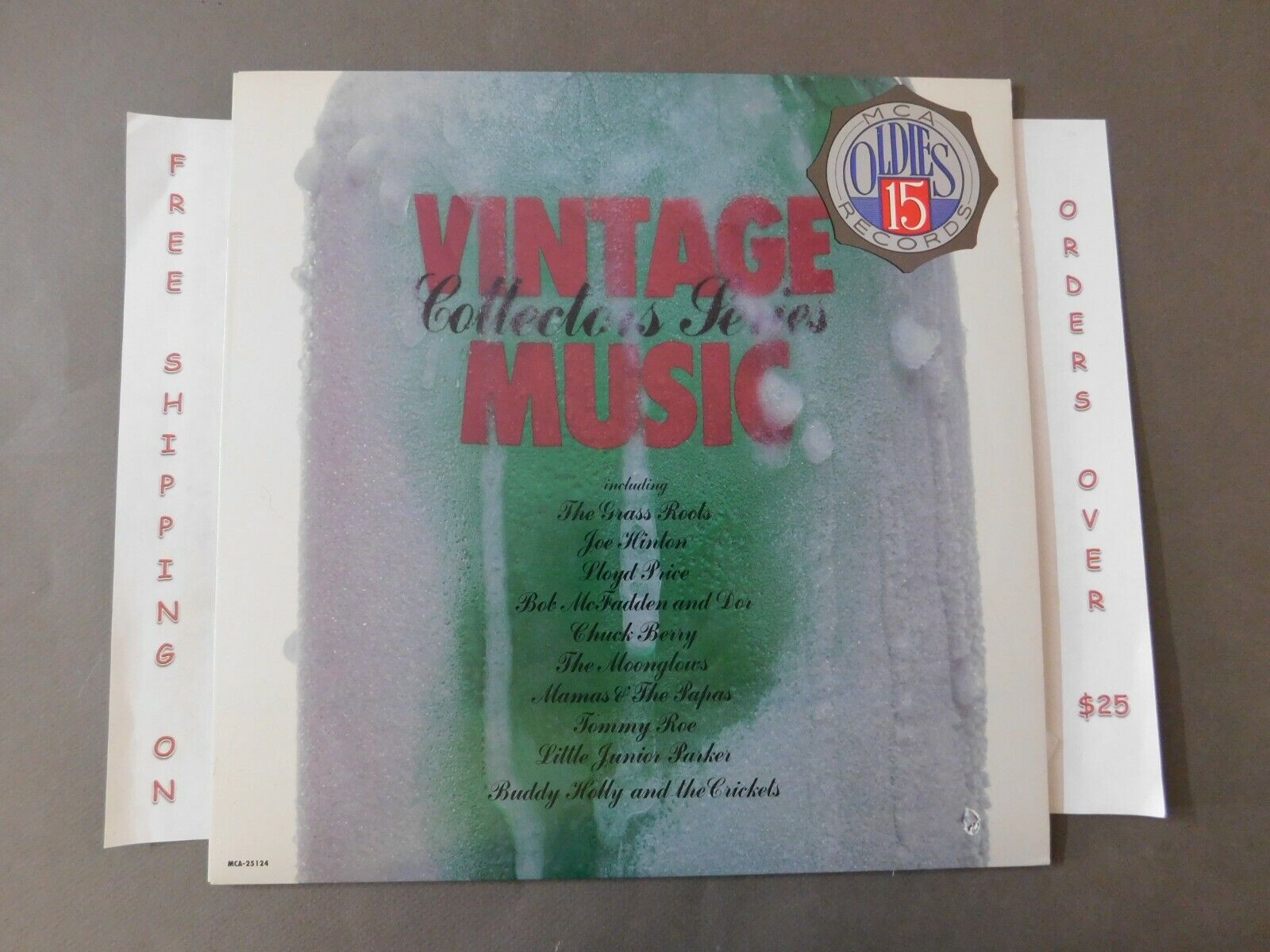 VA VINTAGE MUSIC VOL 15 LP BUDDY HOLLY GRASS ROOTS TOMMY ROE 