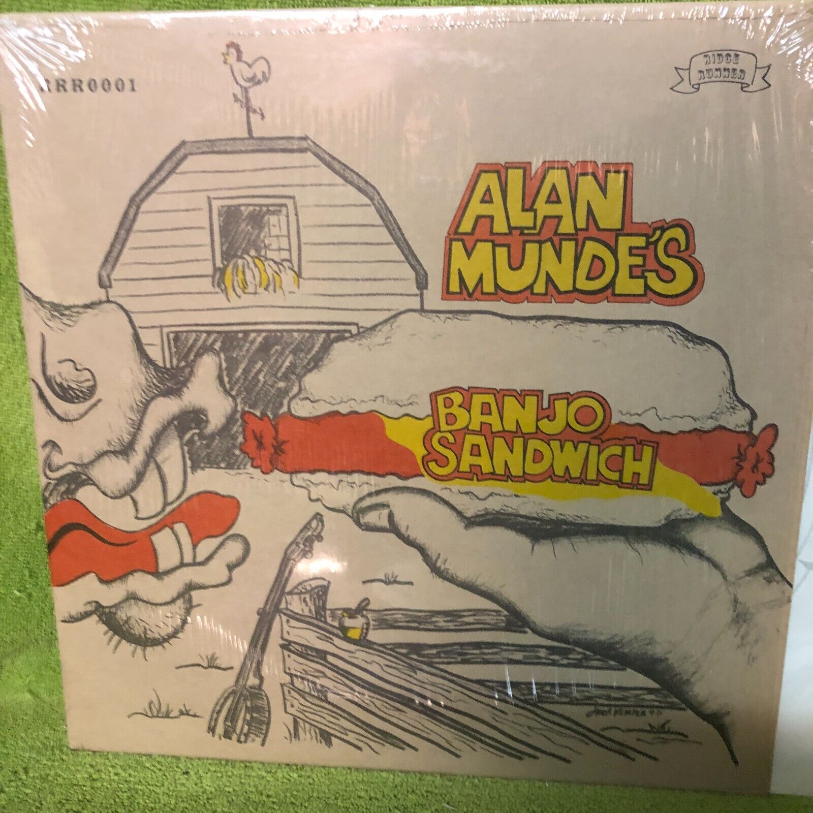Alan Munde – Alan Munde\'s Banjo Sandwich - VINYL RECORD LP