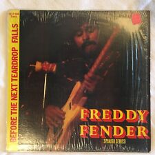 Rare 1974 Freddy Fender LP Before The Next Teardrop Falls Crazy Cajun VG+ Shrink picture