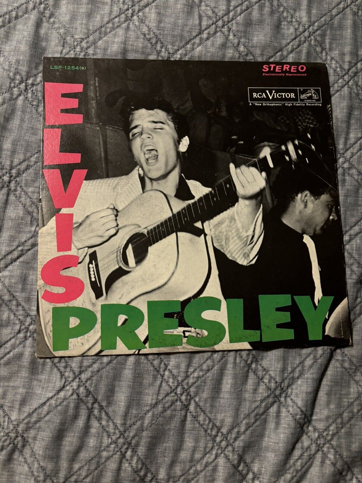 7 Elvis Vinyl Records With Elvis Photo Album, See Photos Fir Titles, 