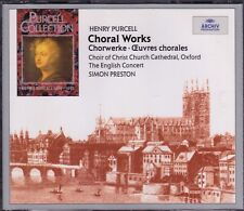 Henry  Purcell: Choral Works  CD Chorwerke - The english Concert Simon Preston picture