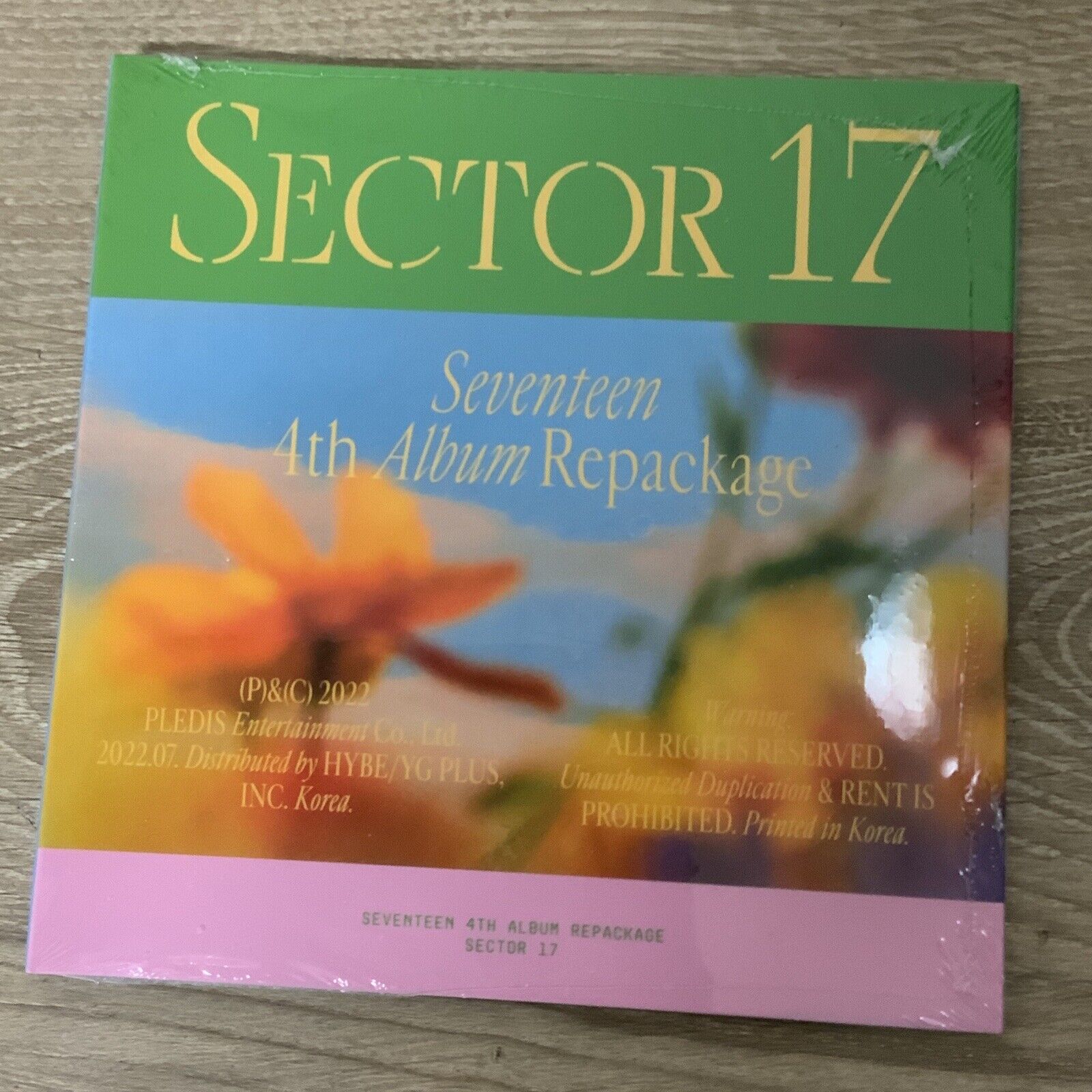 📀 Sector 17 (Seventeen, 4th Album Repackage) CD NEW