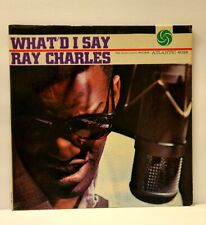 RAY CHARLES WHAT'D I SAY  ATLANTIC MONO LP  Laminated Cover Blues soul picture