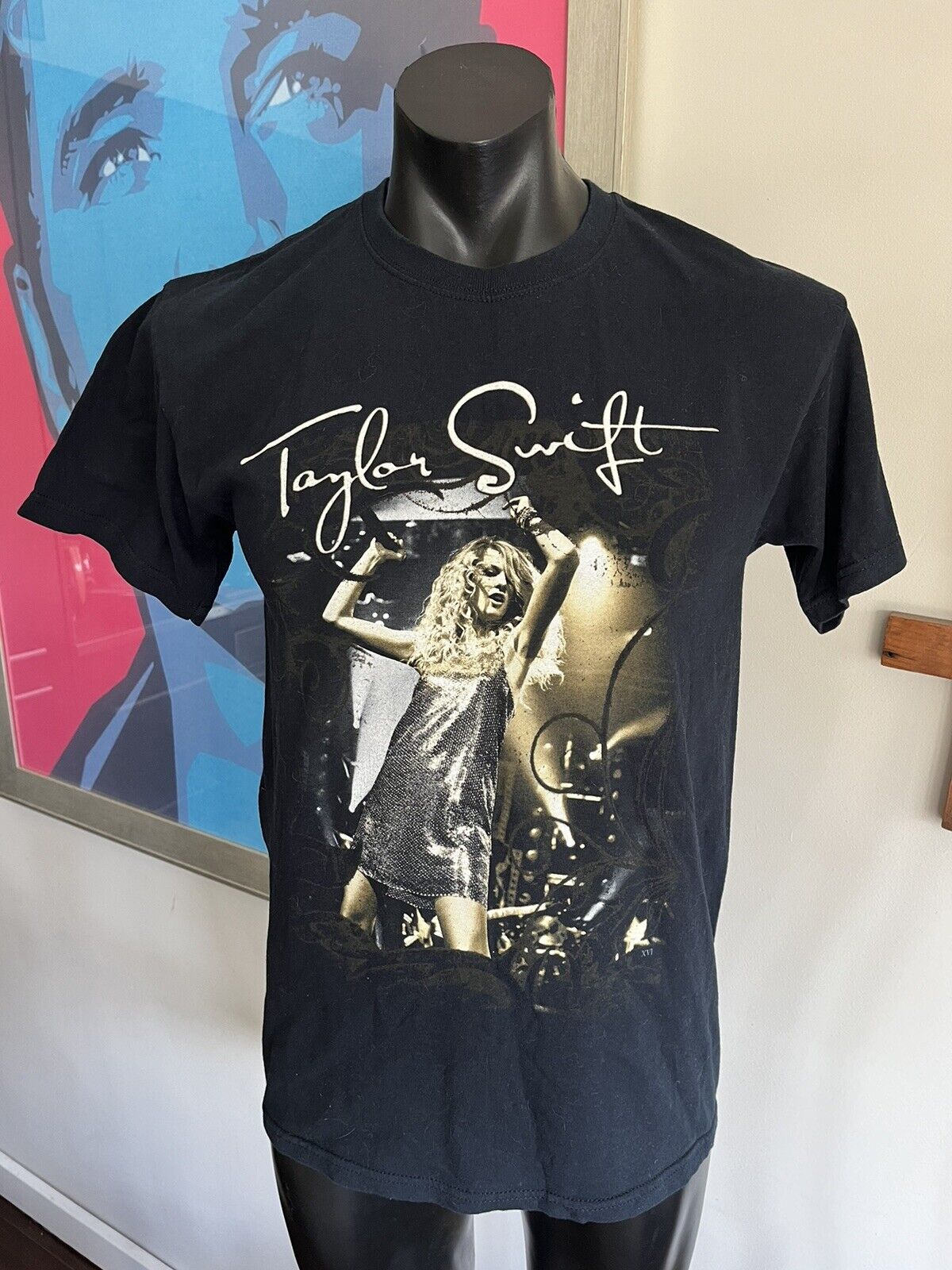 Vintage Gildan Taylor Swift Fearless Australian Tour Tshirt 2009