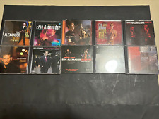 Lot of 10 Eric Alexander Music Audio CDs picture