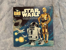 Star Wars 24 Page Read Along Book with Vinyl Record 33 1/3 RPM #450 picture