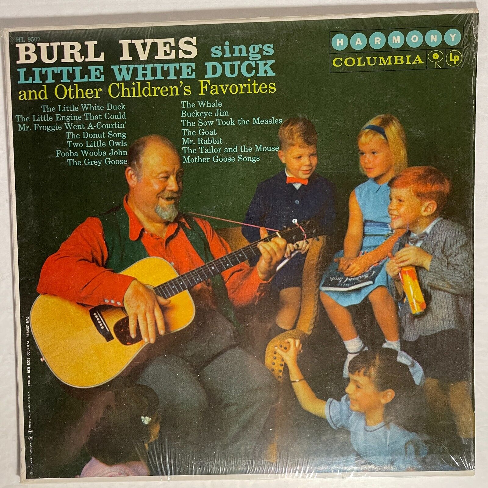 Burl Ives Sings Little White Duck And Other Children\'s Favorites Vinyl, LP 1959