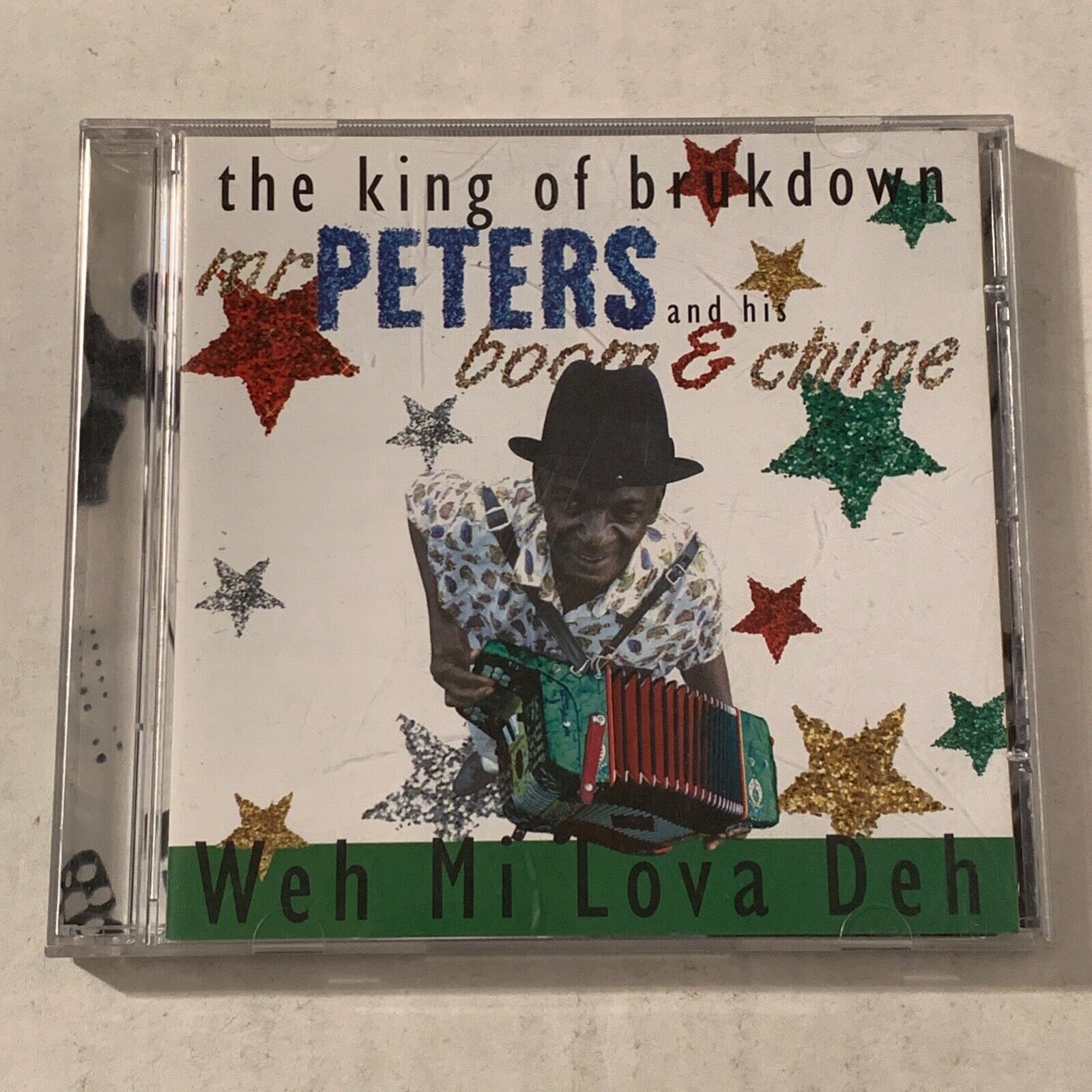 Mr Peters And His Boom & Chime Weh Mi Lova Deh CD 1997 Belize King Of Brukdown