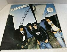 SIGNED Ramones Leave Home Vinyl LP Album 1977 Sire Records SR 6031 NP picture