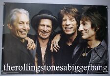Rolling Stones Poster Vintage Original Officially Licensed A Bigger Band 2005 picture