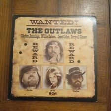 THE OUTLAWS Wanted Waylon Jennings Willie Nelson RCA AAL1-1321 (1976) LP VG+ picture