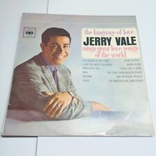 Vintage Vinyl Record Album LP Jerry Vale Language Of Love picture