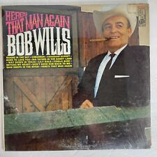 Bob Wills ‎– Here's That Man Again Vinyl, LP 1968 Kapp‎–KS-3542 NM or M-   picture