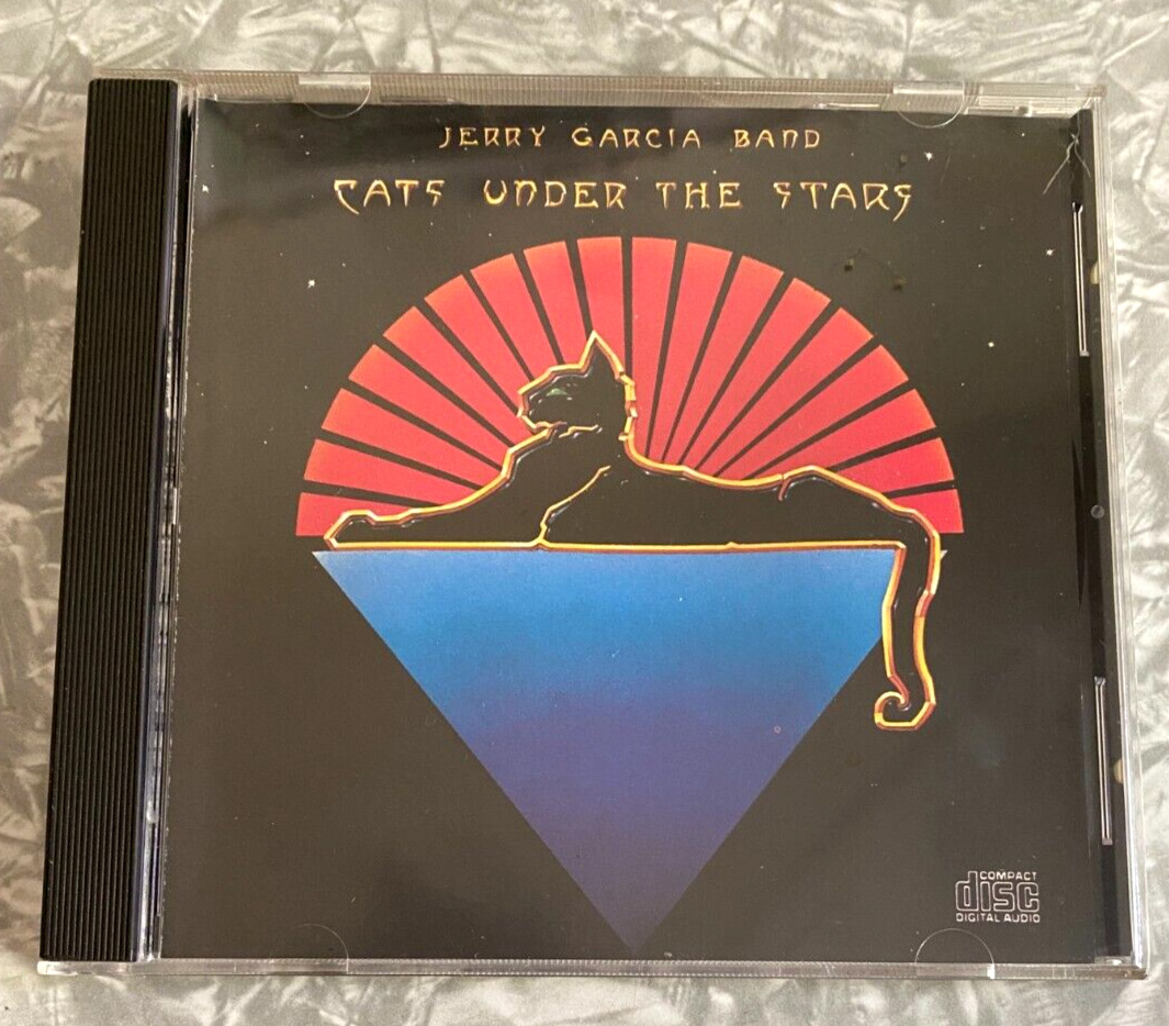 Jerry Garcia Cats Under the Stars CD Arista Grateful Dead *Scratches*