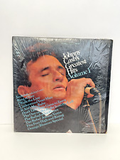 Johnny Cash's Greatest Hits Vol 1 LP in Shrink picture