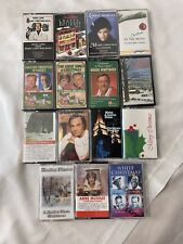 Christmas Music Vintage Retro 1980s/1990s 15 Cassette Tapes Lot RARE picture