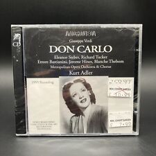 Don Carlo - Giuseppe Verdi 2 CD 1955 Recording Kurt Adler New Sealed picture