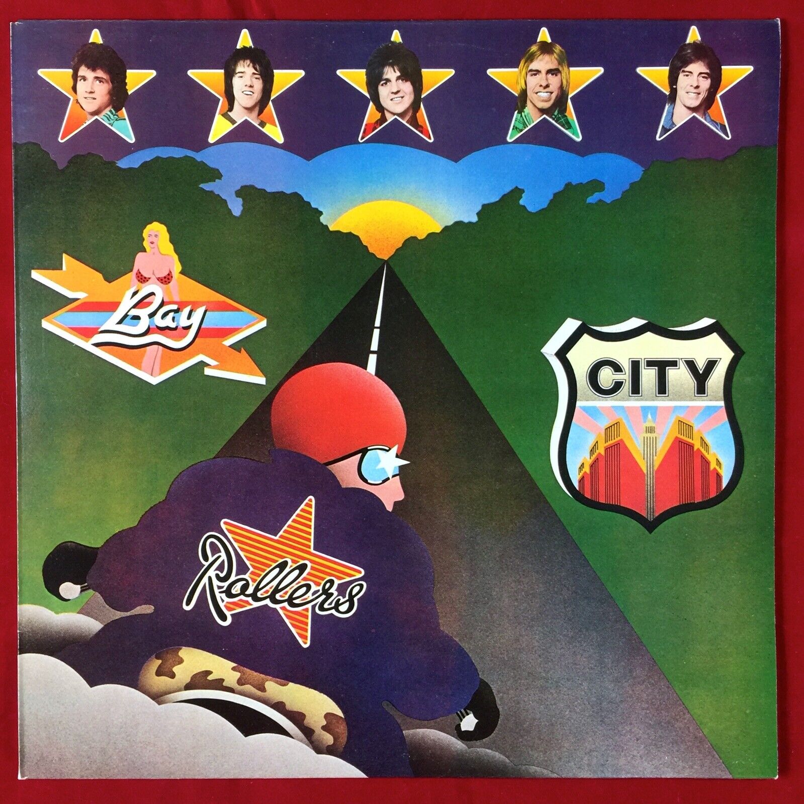 Les McKeown -BAY CITY ROLLERS Once Upon A Star LP 1975 UK IMPORT Brand New Vinyl