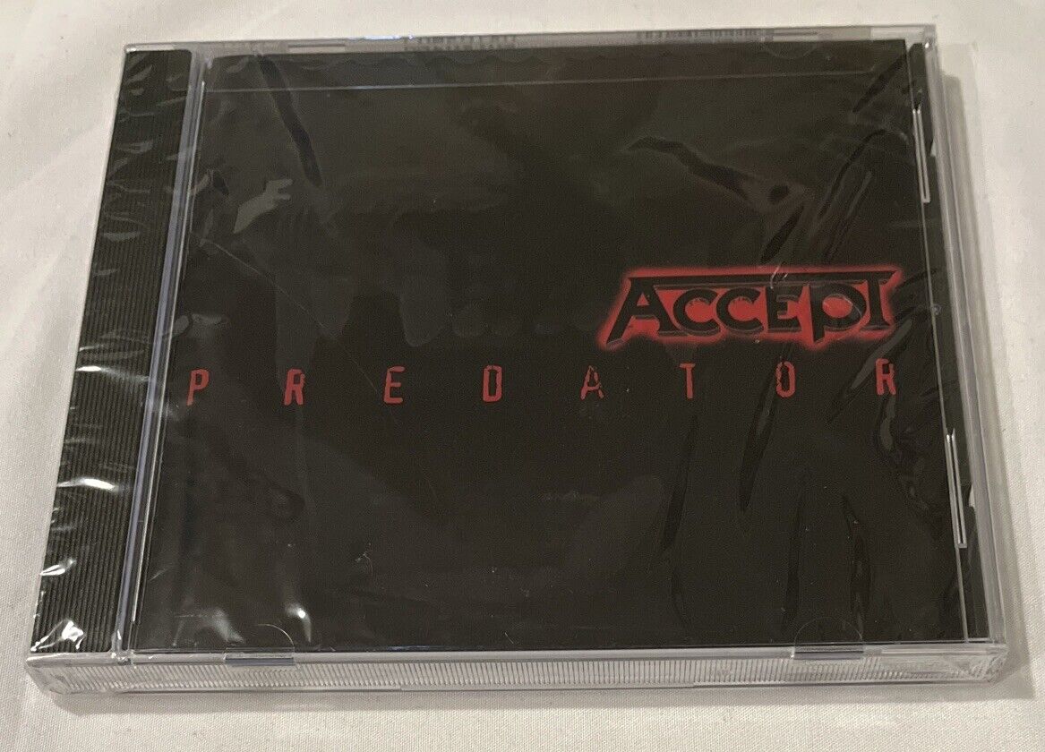 Predator by Accept CD 1996 Mayhem Records Compact Disc SEALED