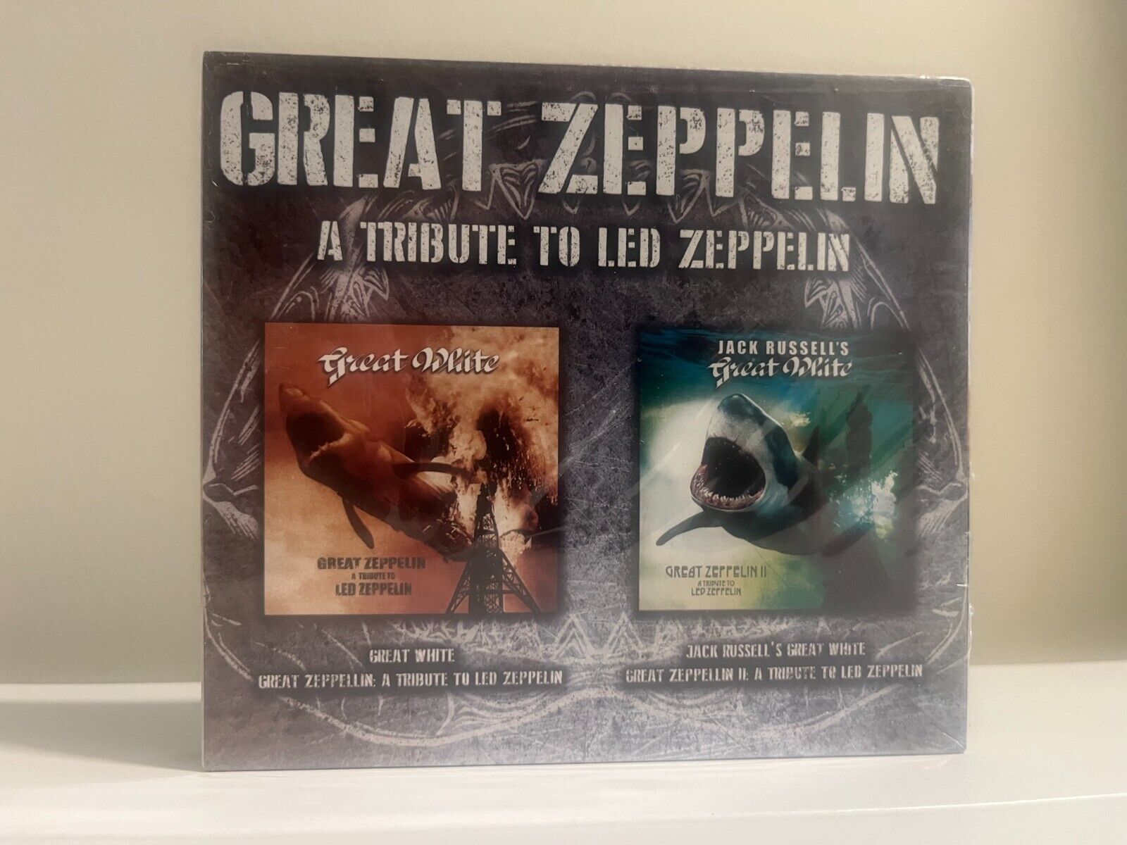 GREAT WHITE  Great Zeppelin a tribute to Led Zeppelin 1 and2 digipak LTD 2CD SET