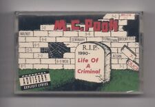 M.C. POOH - Life of a criminal SEALED cassette - rare Rap picture