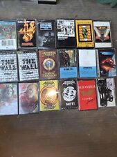 Lot of 18 Vintage Metal Rock Cassette Tapes picture