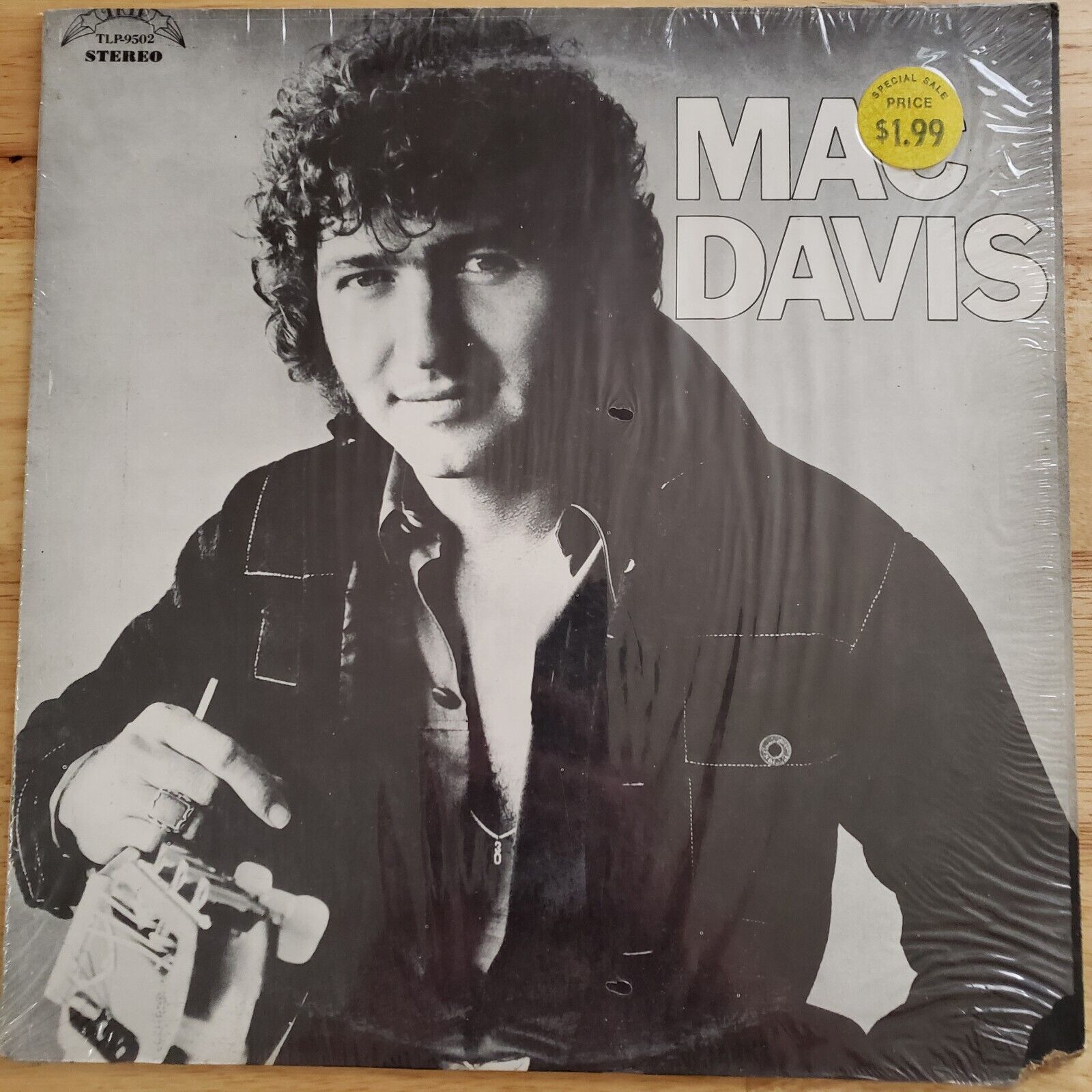 Mac Davis – Mac Davis Sings - Vinyl LP 1975 - Trip TLP-9502 Shrink EX