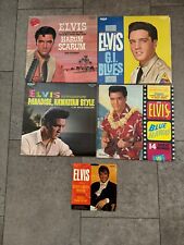 Elvis LP Albums Vinyl Lot-4 LP + 45 +++ picture