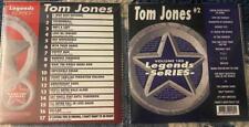 2 LEGENDS KARAOKE CDG DISCS TOM JONES CD+G POP OLDIES 1970S SET LOT cd cds  picture