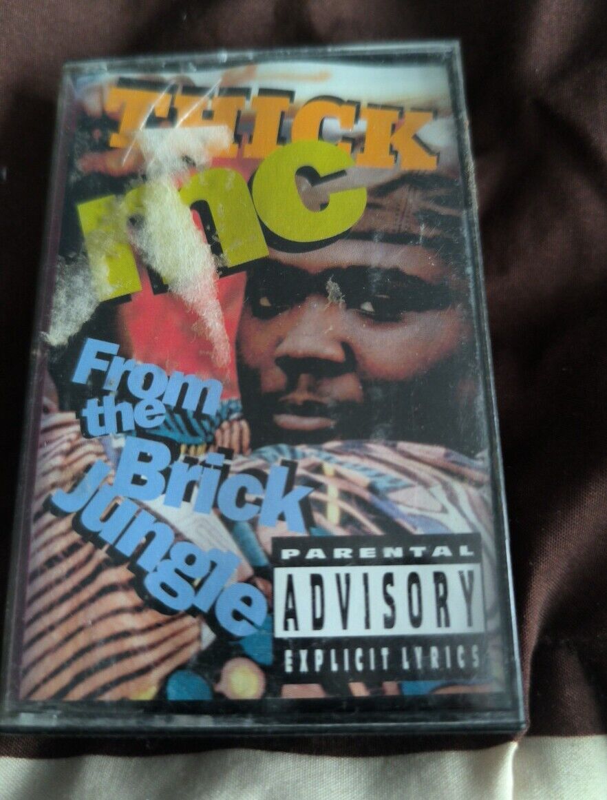 MC Thick From the Brick Jungle Cassette 1993 Vintage  Hip Hop 