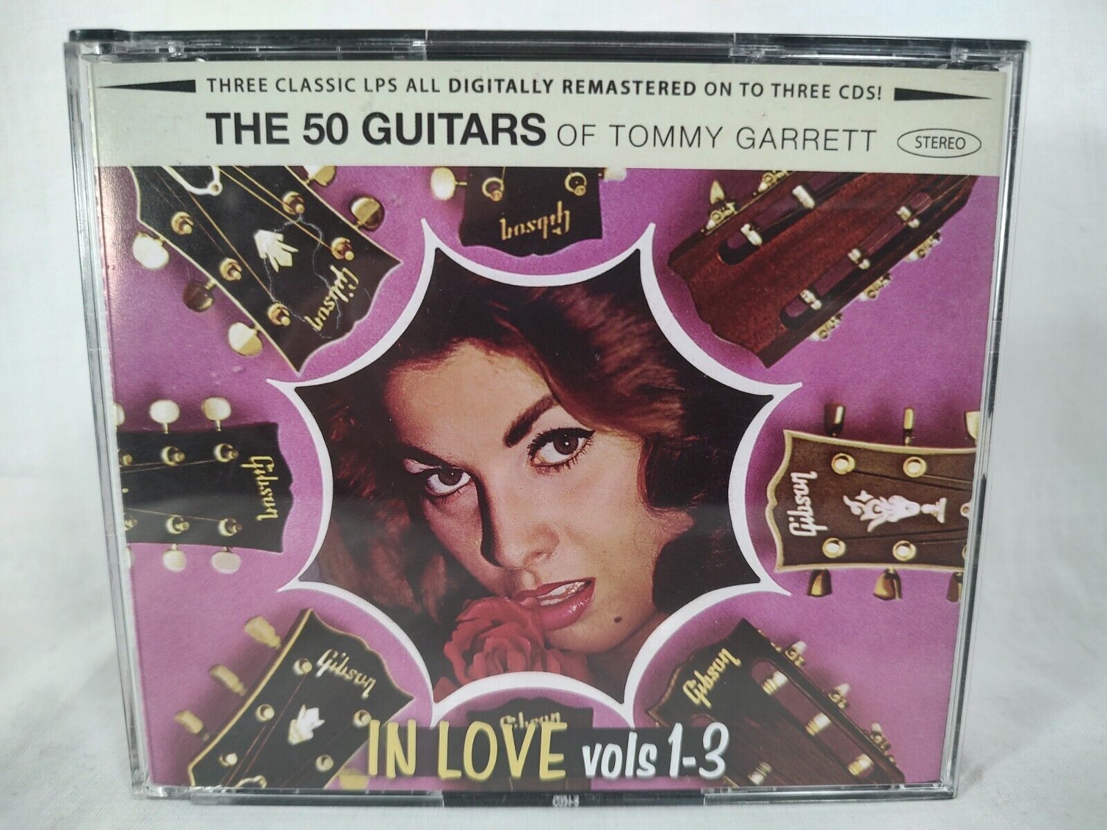 The 50 Guitars of Tommy Garrett In Love Set Of 3 CDs 2007 Digitally Remastered