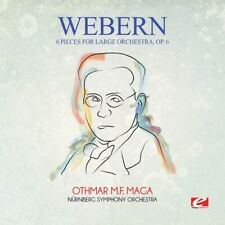 WEBERN: 6 PIECES FOR LARGE ORCHESTRA, OP. 6 (DIGITALLY REMASTERED) NEW CD picture