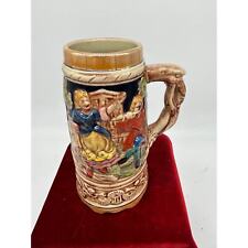 Vintage Lusterware Beer Stein Music Box Beer Mug picture