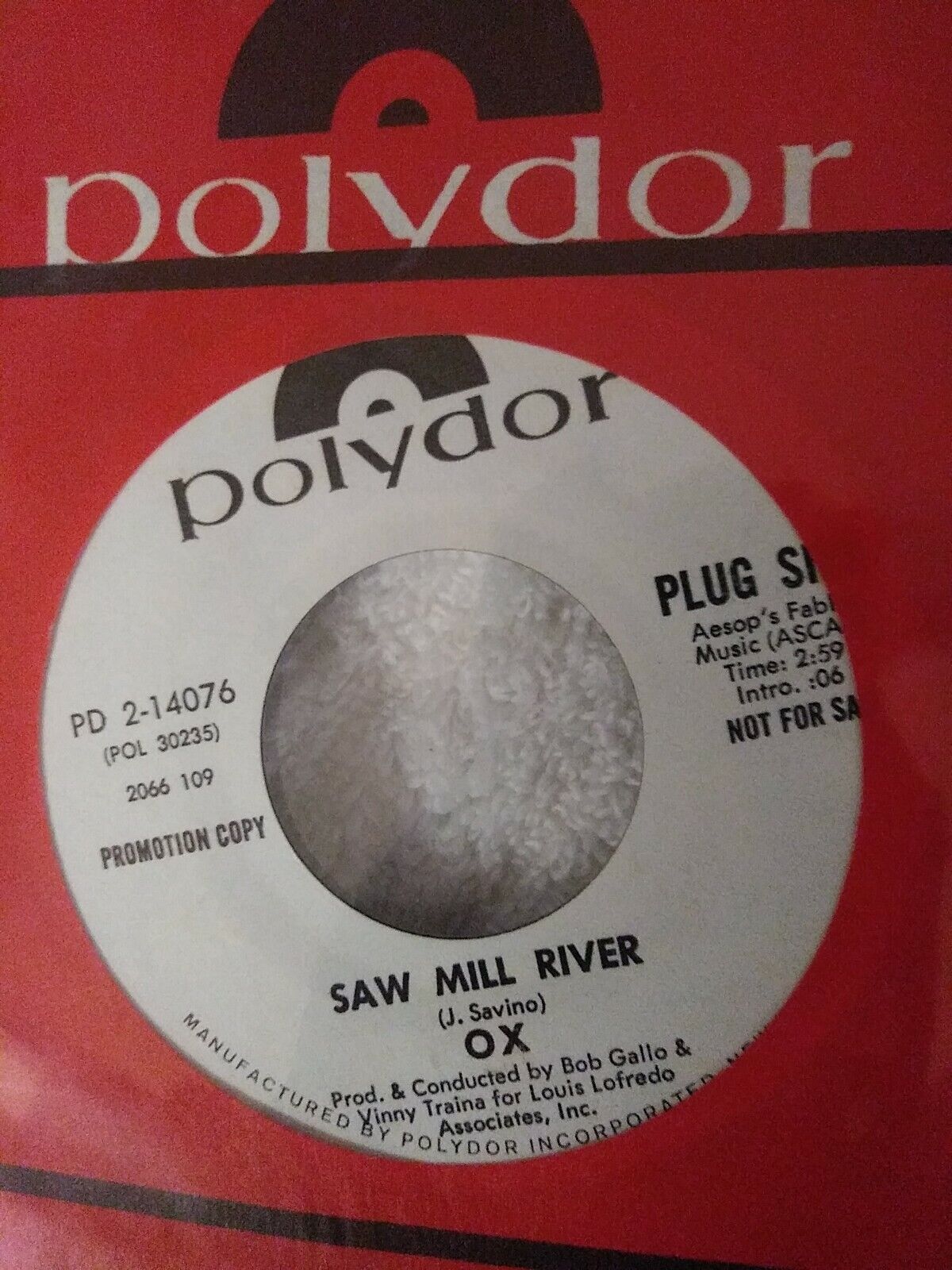 Ox Saw Mill River 45 Promo