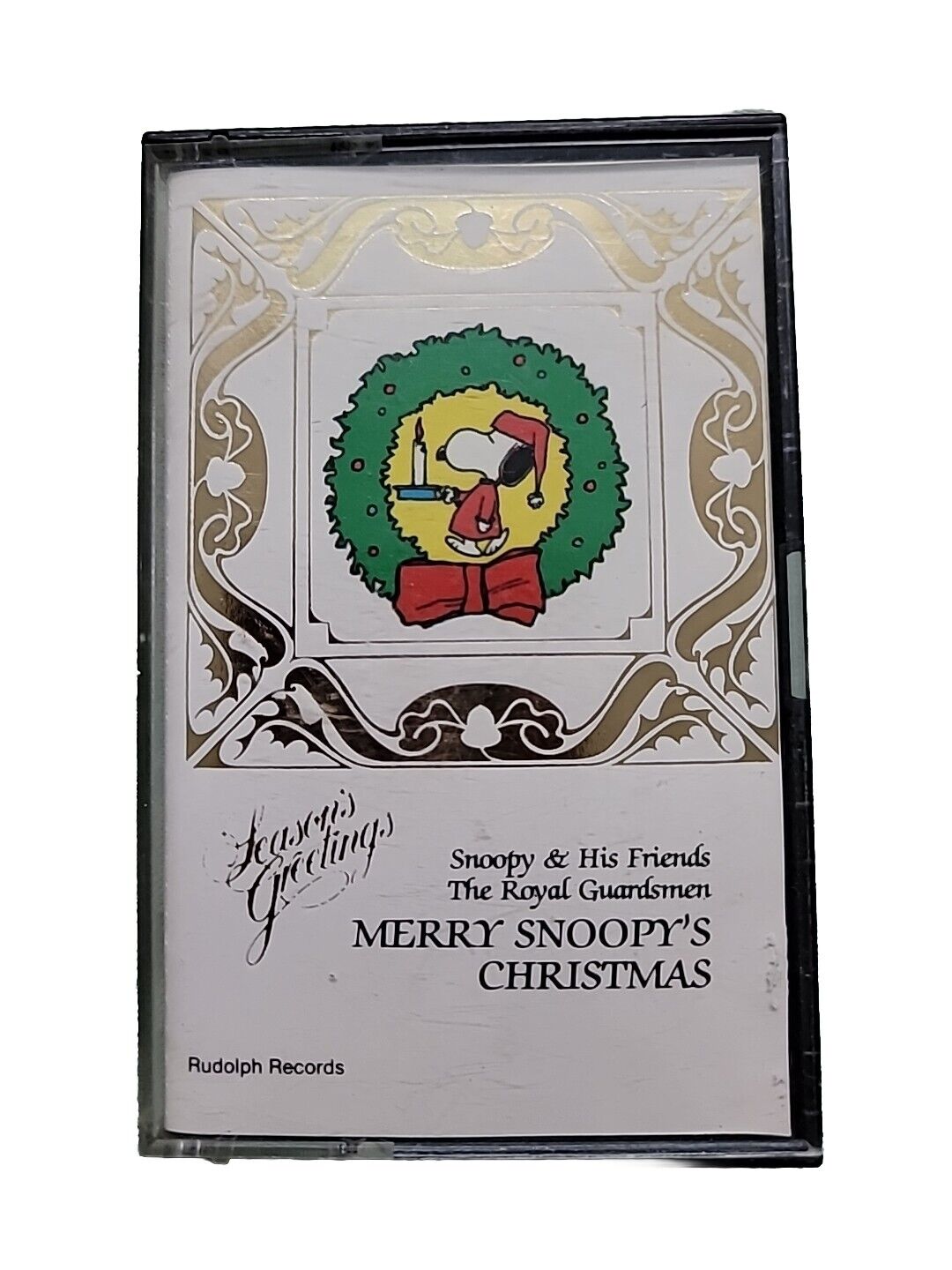 Merry Snoopy\'s Christmas and His Friends The Royal Guardsmen Rare Cassette
