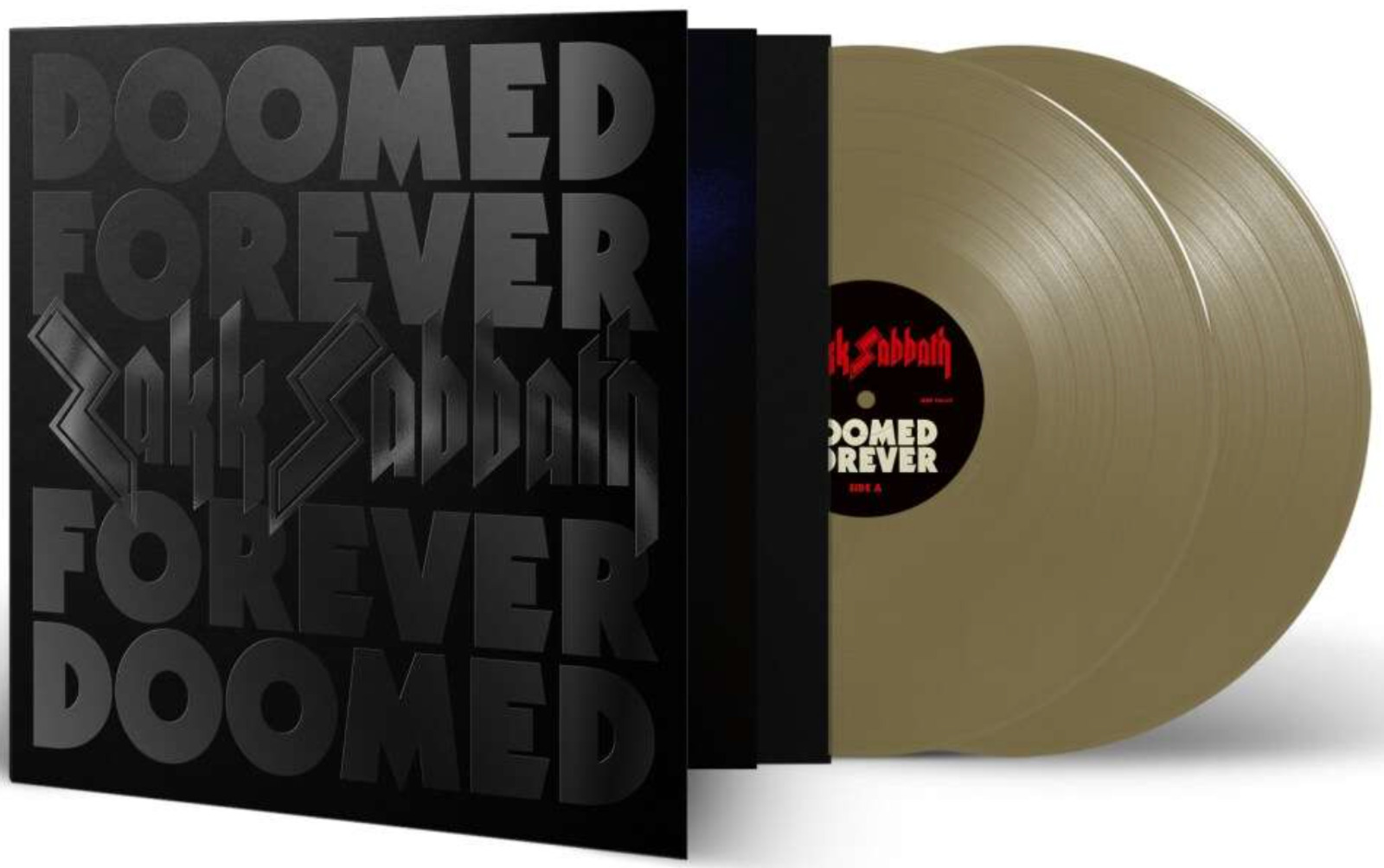 Zakk Sabbath (Wylde) - Doomed Forever Die Hard Edition Gold 2 Vinyl LP  500 WW