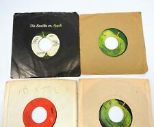 Lot of 4 - John Lennon Plastic Ono Band Beatles Wings Vintage 45 Records picture