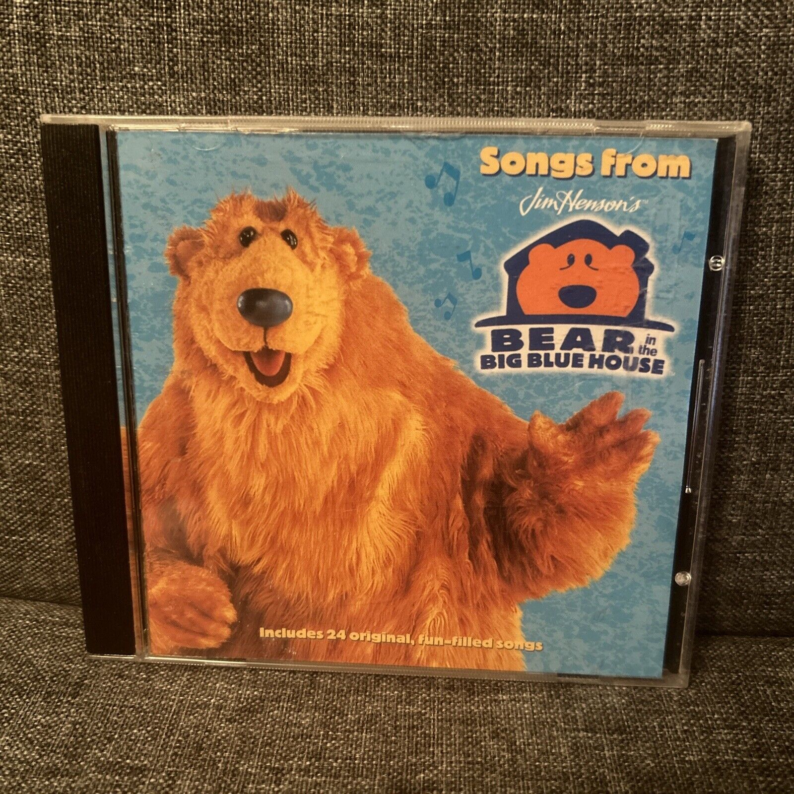 Songs from Jim Henson\'s Bear in the Big Blue House 24 Songs Disney Rare OOP HTF