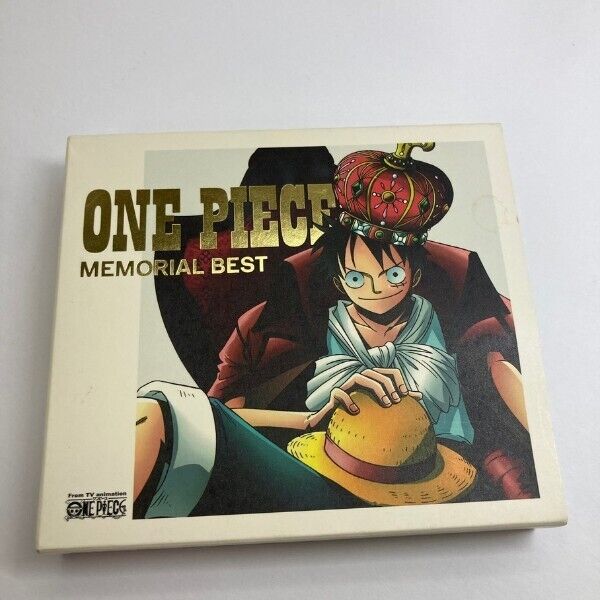 ONE PIECE MEMORIAL BEST AVCA-29700~1/B 2CD+DVD STEREO Anime Soundtrack Album