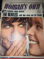 Woman's Own Magazine Vintage The Beatles 10th July 1965 picture