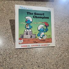 Smurf's Champion Vintage 1983 Starland Children's Record Book Only picture