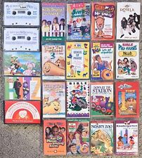Lot of 21 Kids Praise Cassettes Cedarmont Carman Kidz DC Talk Wee Sing Tapes 📼 picture