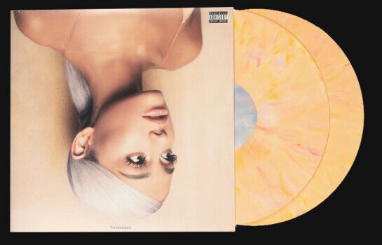 NEW SUPER RARE Ariana Grande - Sweetener PEACH Vinyl 2xLP PRESALE