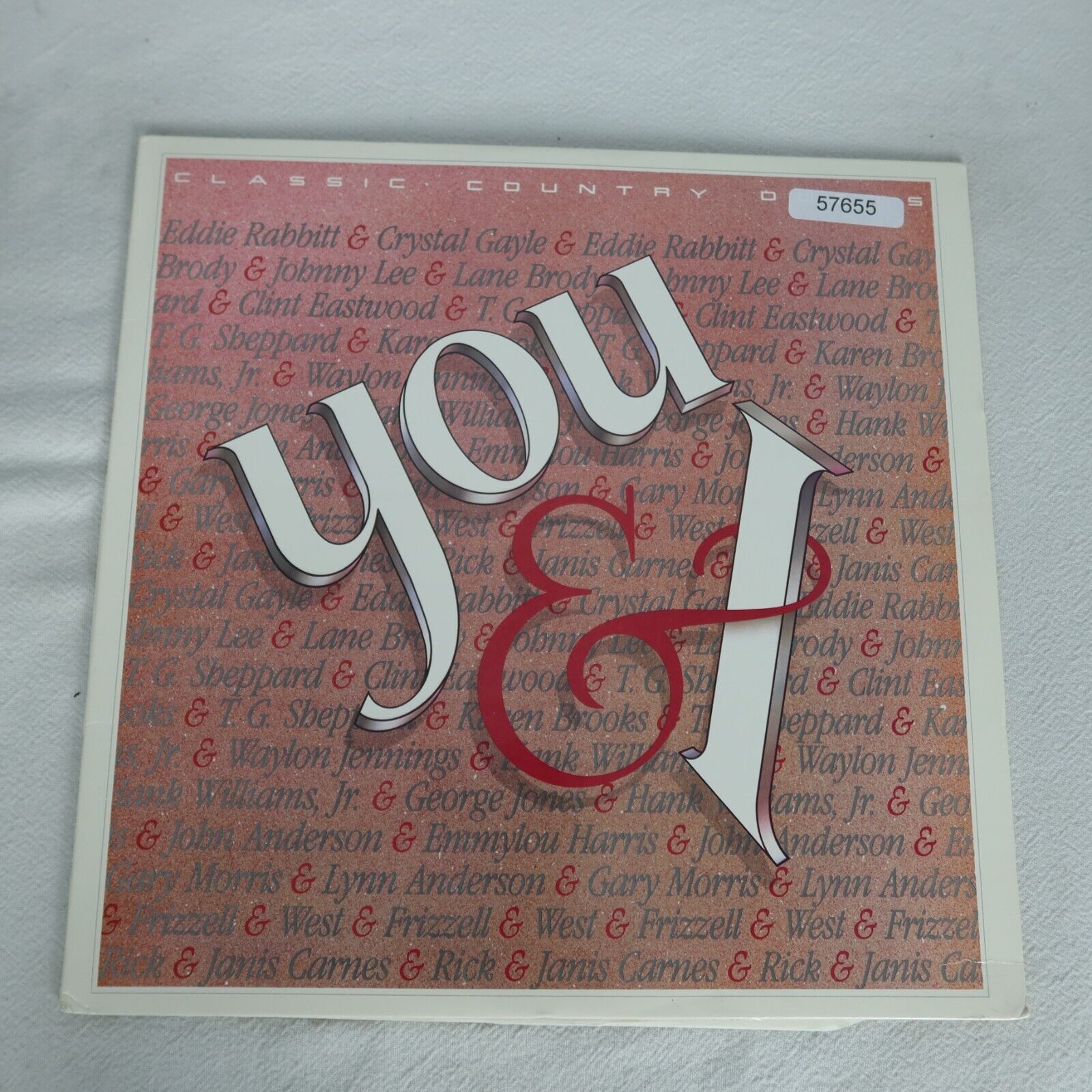 Various Artists You And I Classic Country Duets Compilation LP Vinyl Record Alb