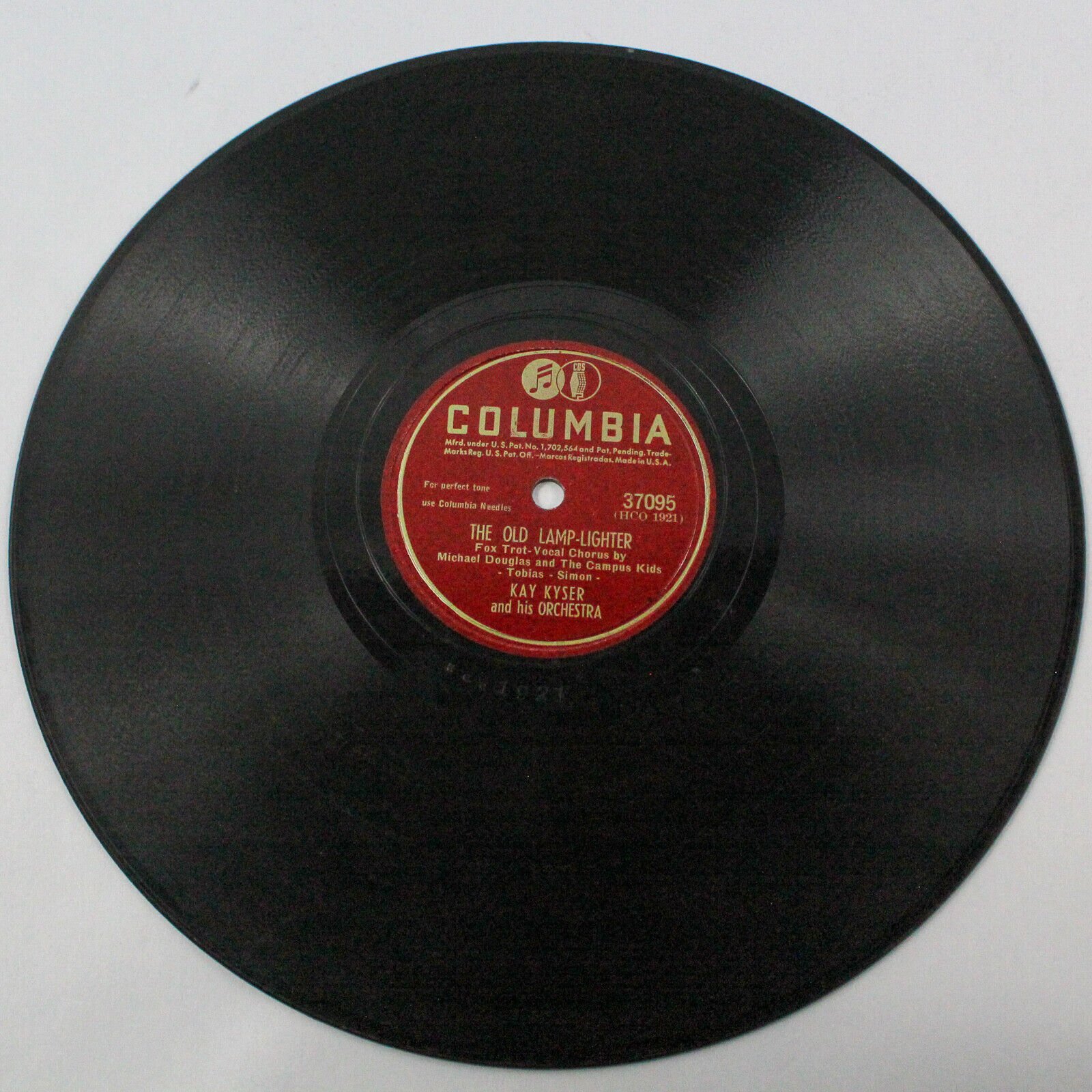 Vintage Kay Kyser And His Orchestra Vinyl 78 RPM Columbia Sold As Is 1946
