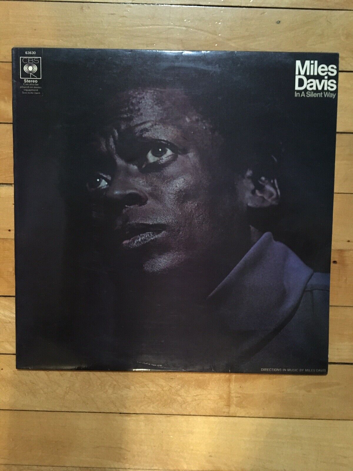 Miles Davis In A Silent Way S 63630 Orange Label Made In England Vinyl Record LP